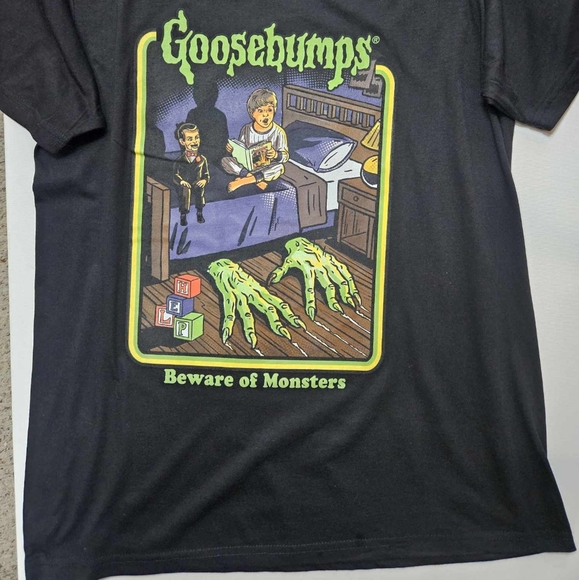 Goosebumps T-Shirt Mens Large Graphic 90s Vintage Retro Scary Halloween Tee NEW - Picture 7 of 7